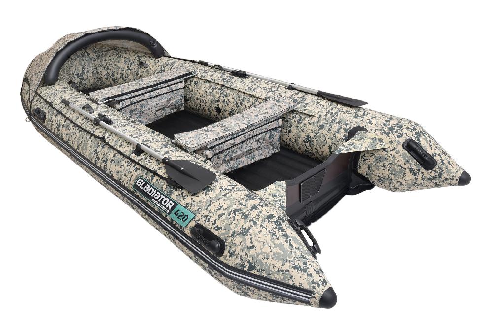 НАДУВНАЯ ЛОДКА GLADIATOR E350PRO в Тамбове