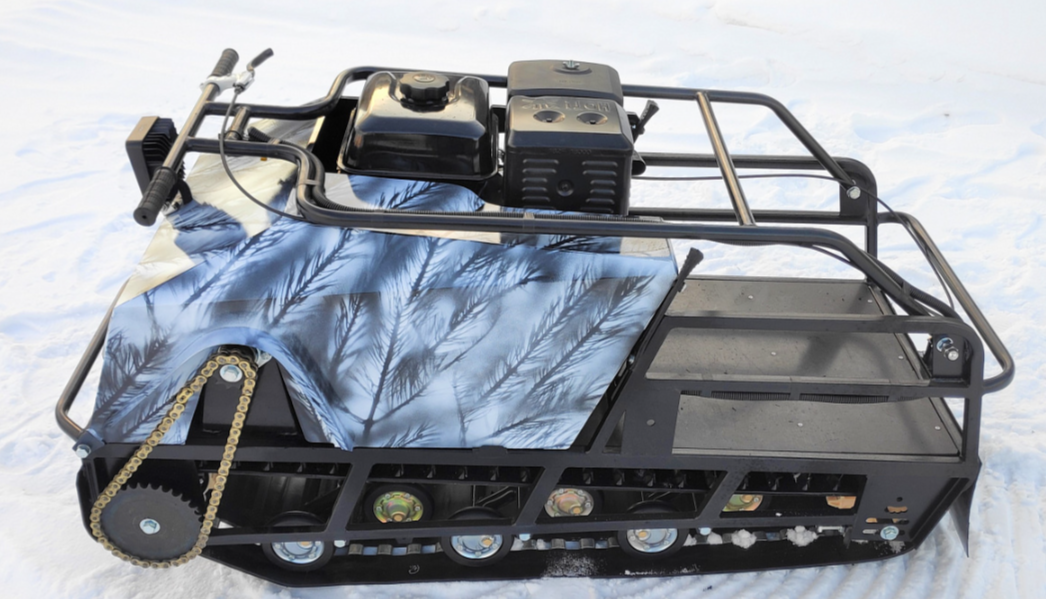 Мотобуксировщик Irondog (Железная собака) M500 15 Камуфляж Охотник в Тамбове