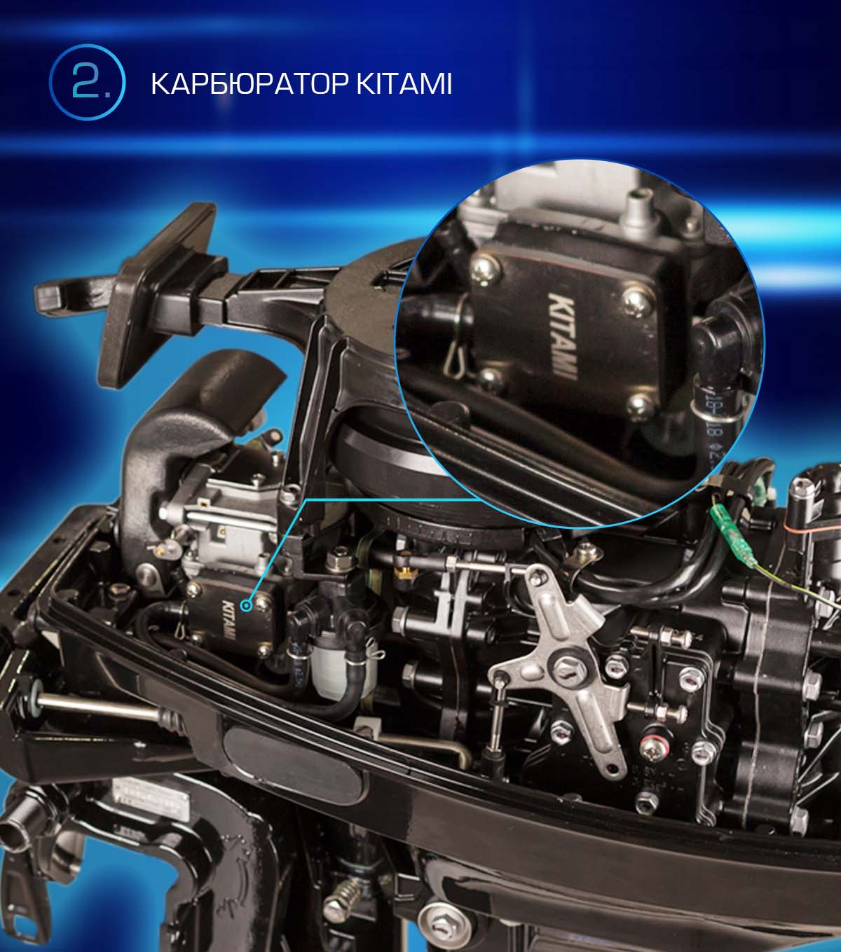 Лодочный мотор MARLIN PROLINE MP 9.9 (20) AWRS FORCE в Тамбове