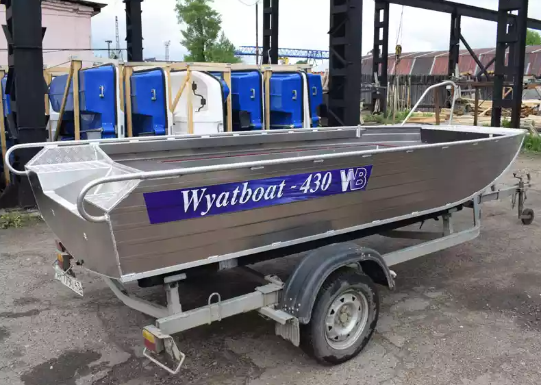 Алюминиевая лодка  Wyatboat-430 Master в Тамбове