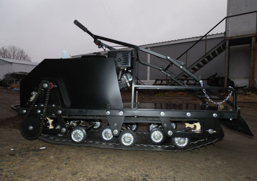 Мотобуксировщик AhtaR Зима 9 л/с с вариатором в Тамбове