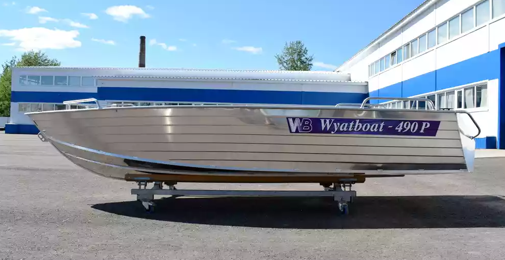 Алюминиевая лодка Wyatboat-490 P в Тамбове
