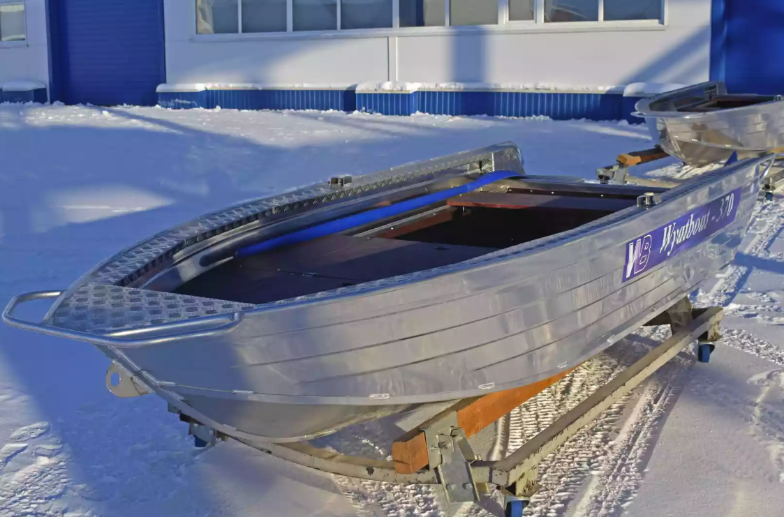 Алюминиевая лодка Wyatboat-370 Р FISH в Тамбове
