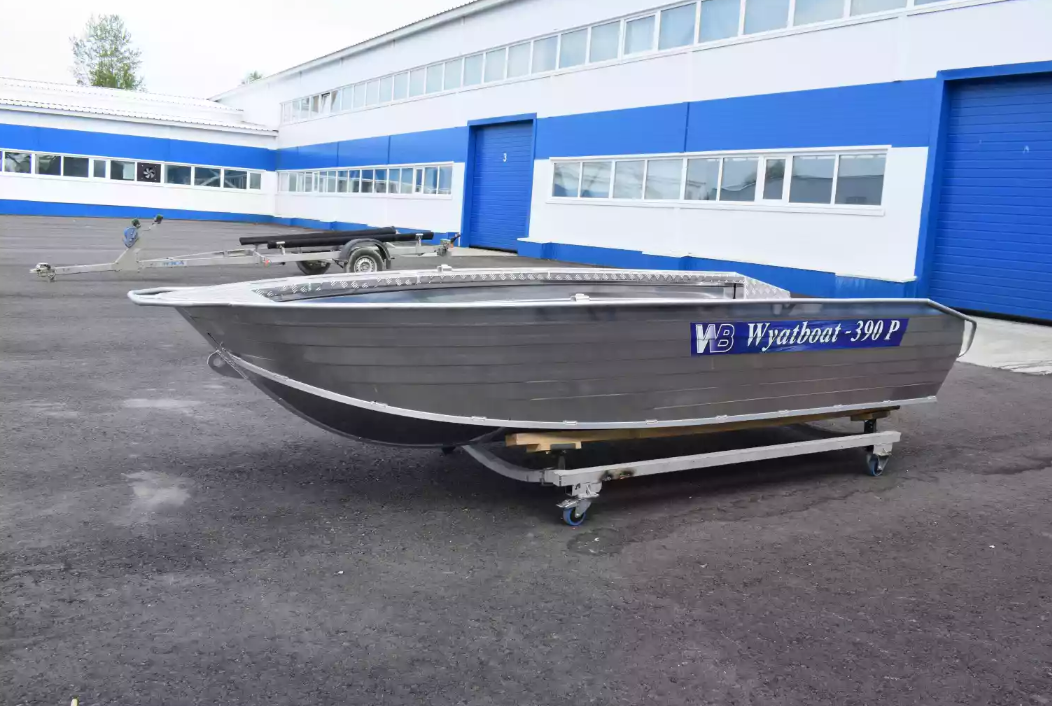 Алюминиевая лодка Wyatboat-390Р Увеличенный борт в Тамбове
