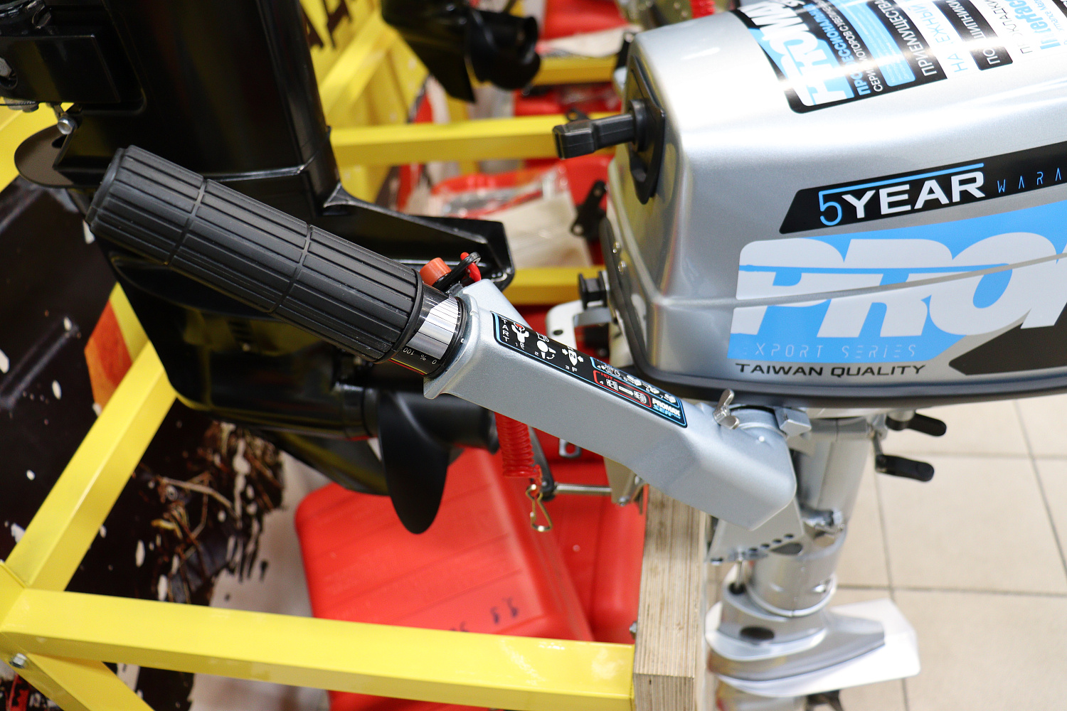 Лодочный мотор PROMAX SP5FHS (внешний бак 12 л) в Тамбове