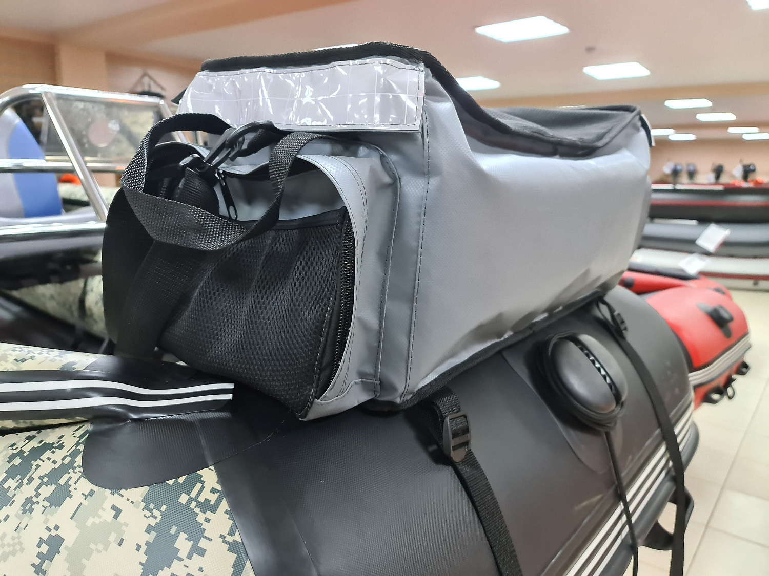 СУМКА ЛЮКС НА БАЛЛОН ДЛЯ ЛОДОК ПВХ 50Х25Х25 СМ в Тамбове