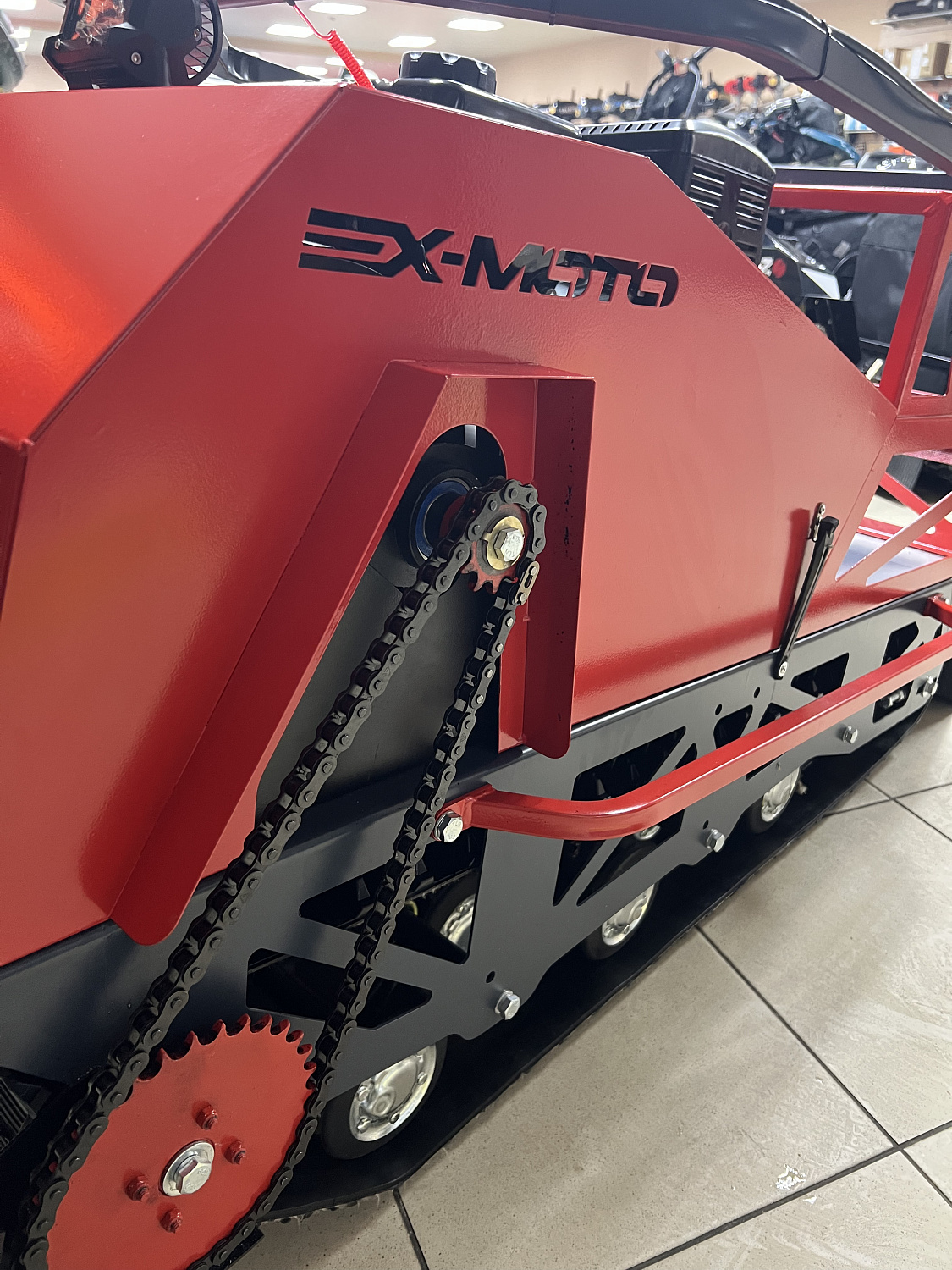 Мотобуксировщик EX-MOTO SNOWDOG S500 15л.с в Тамбове