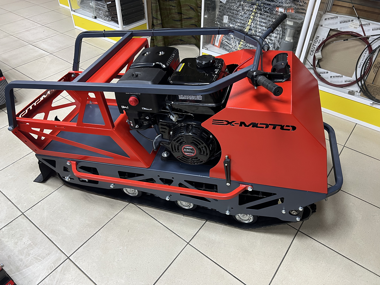 Мотобуксировщик EX-MOTO SNOWDOG S500 15л.с в Тамбове