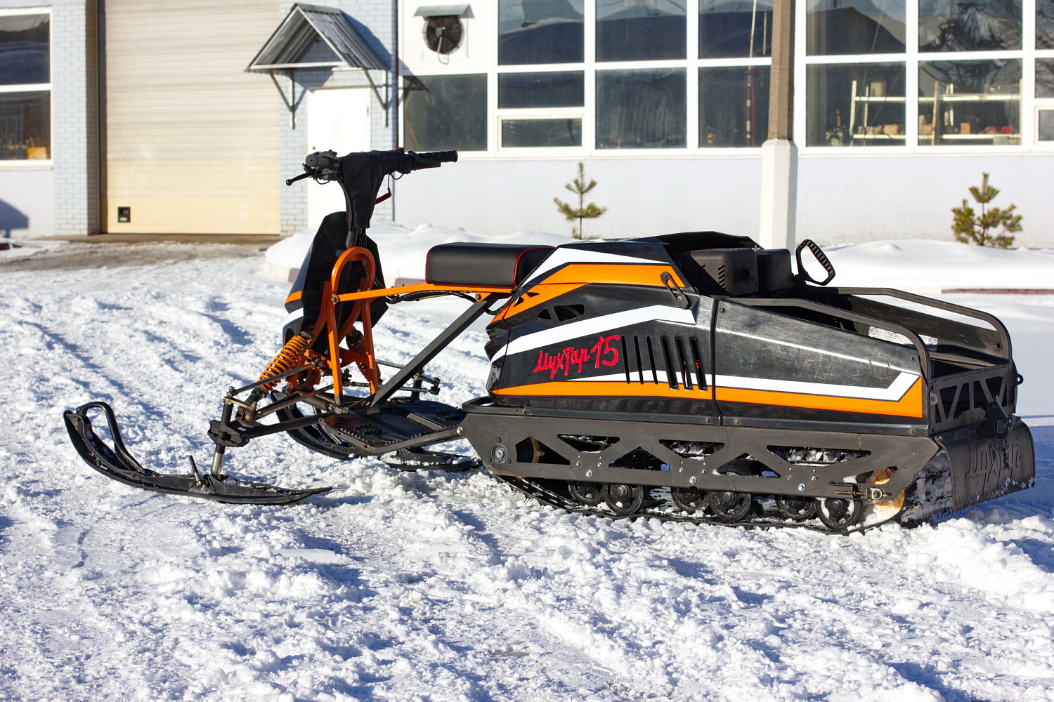 Мотобуксировщик IRBIS Мухтар 15 с лыжным модулем в комплекте в Тамбове