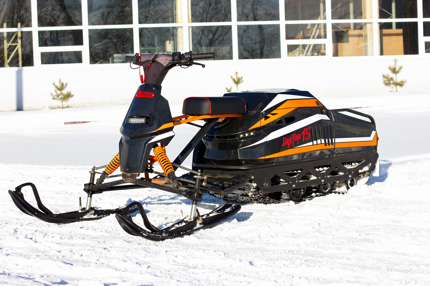 Мотобуксировщик IRBIS Мухтар 15 с лыжным модулем в комплекте в Тамбове