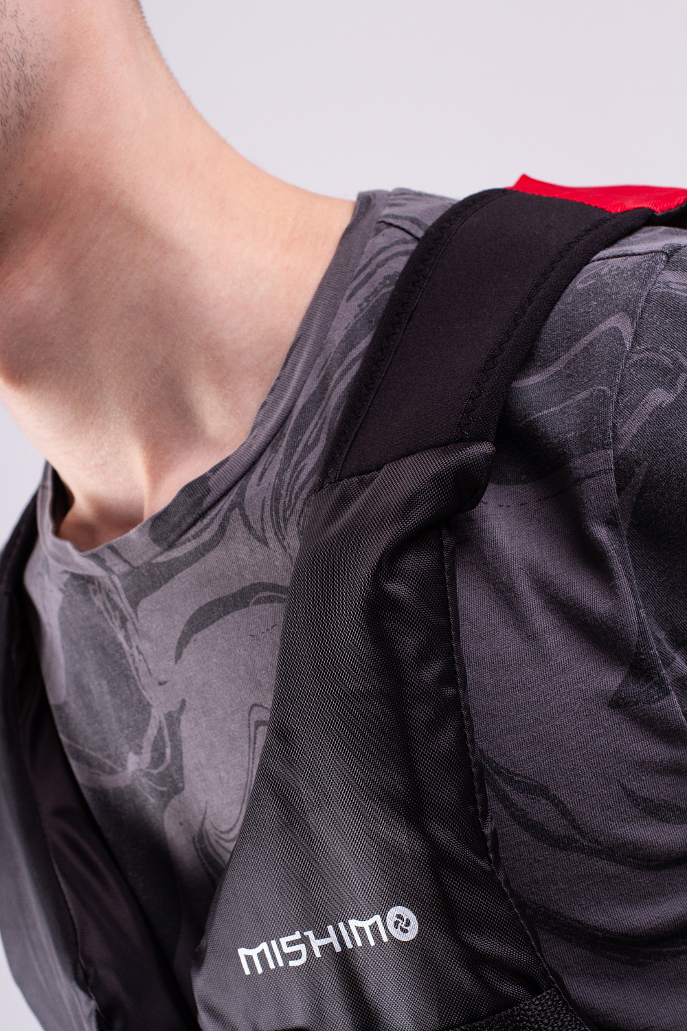 Жилет спасательный MISHIMO PRO Премиум качества Черно-красный в Тамбове